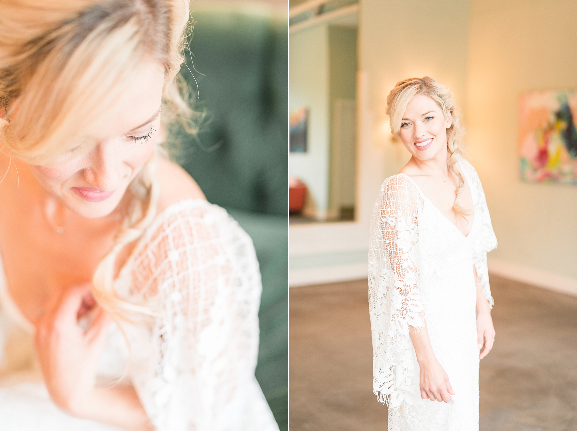 The Fig House | Winter Wedding | boho wedding dress