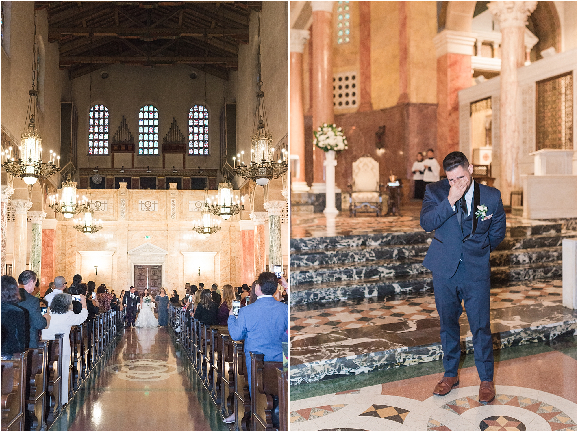 St Andrews Catholic Church Wedding | Pasadena Wedding Photographer