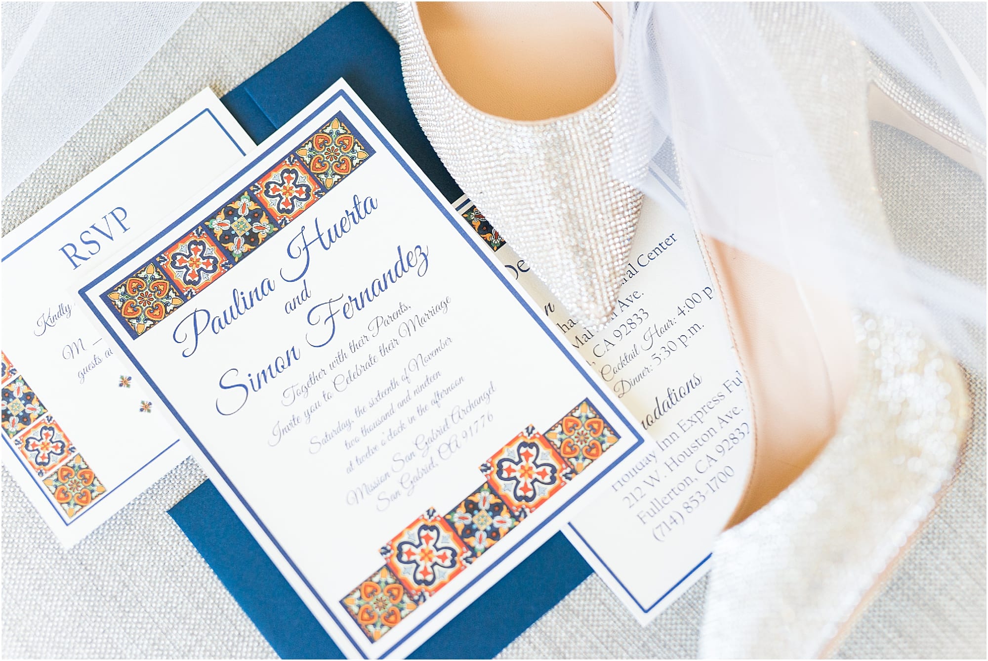 Spanish Inspired Wedding | Elegant Colorful Inspired wedding