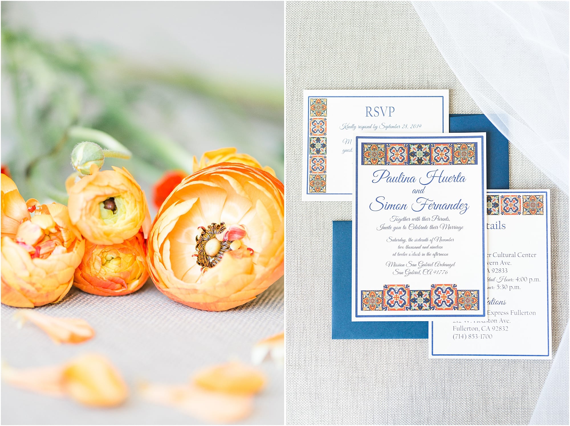 Spanish Inspired Wedding | Elegant Colorful Inspired wedding