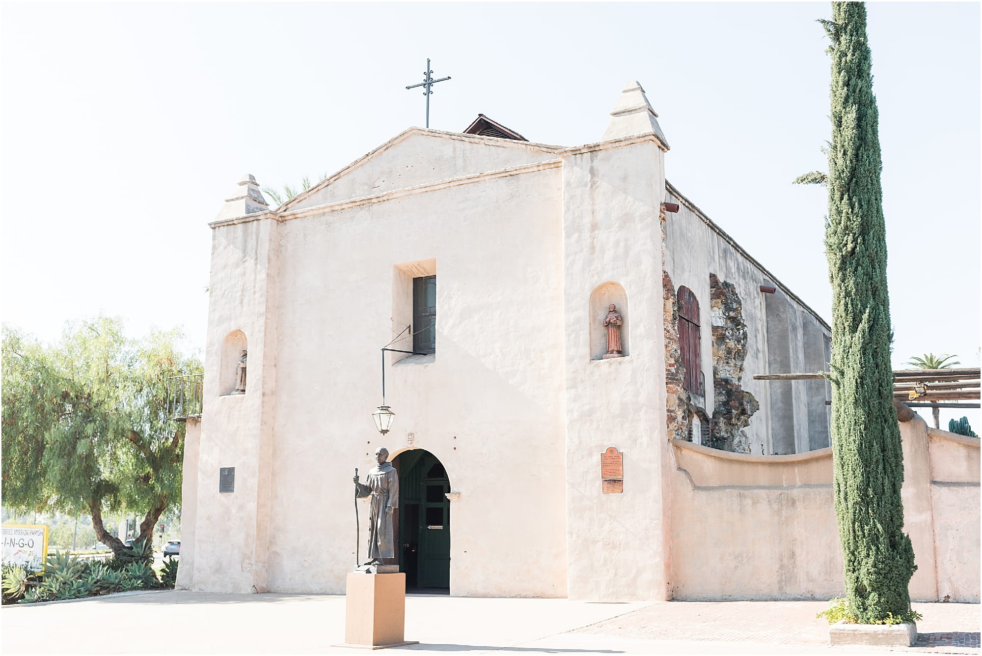  Elegant Colorful Inspired wedding | Spanish Mission | San Gabriel Mission Wedding