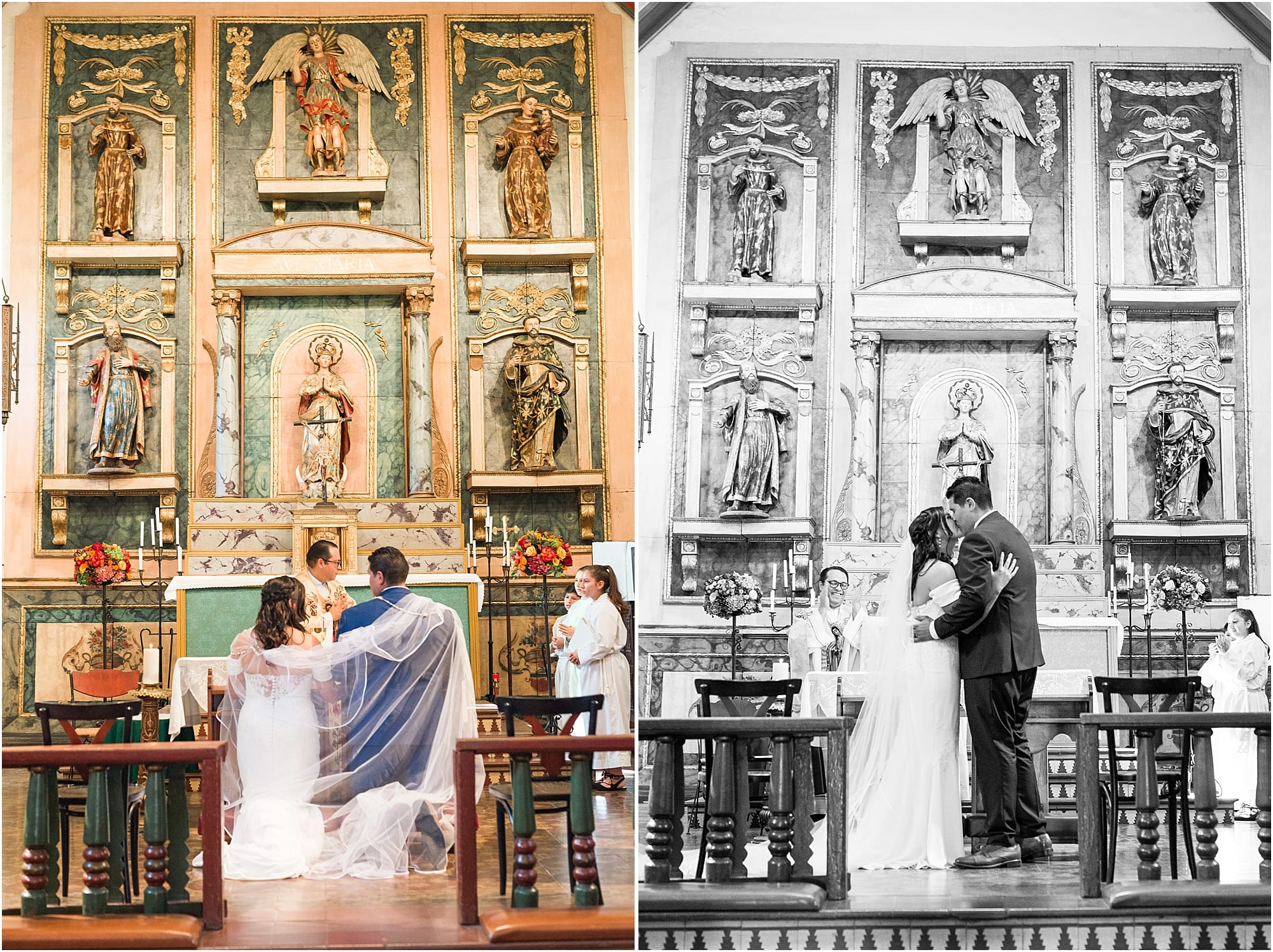  Elegant Colorful Inspired wedding | Spanish Mission | San Gabriel Mission Wedding