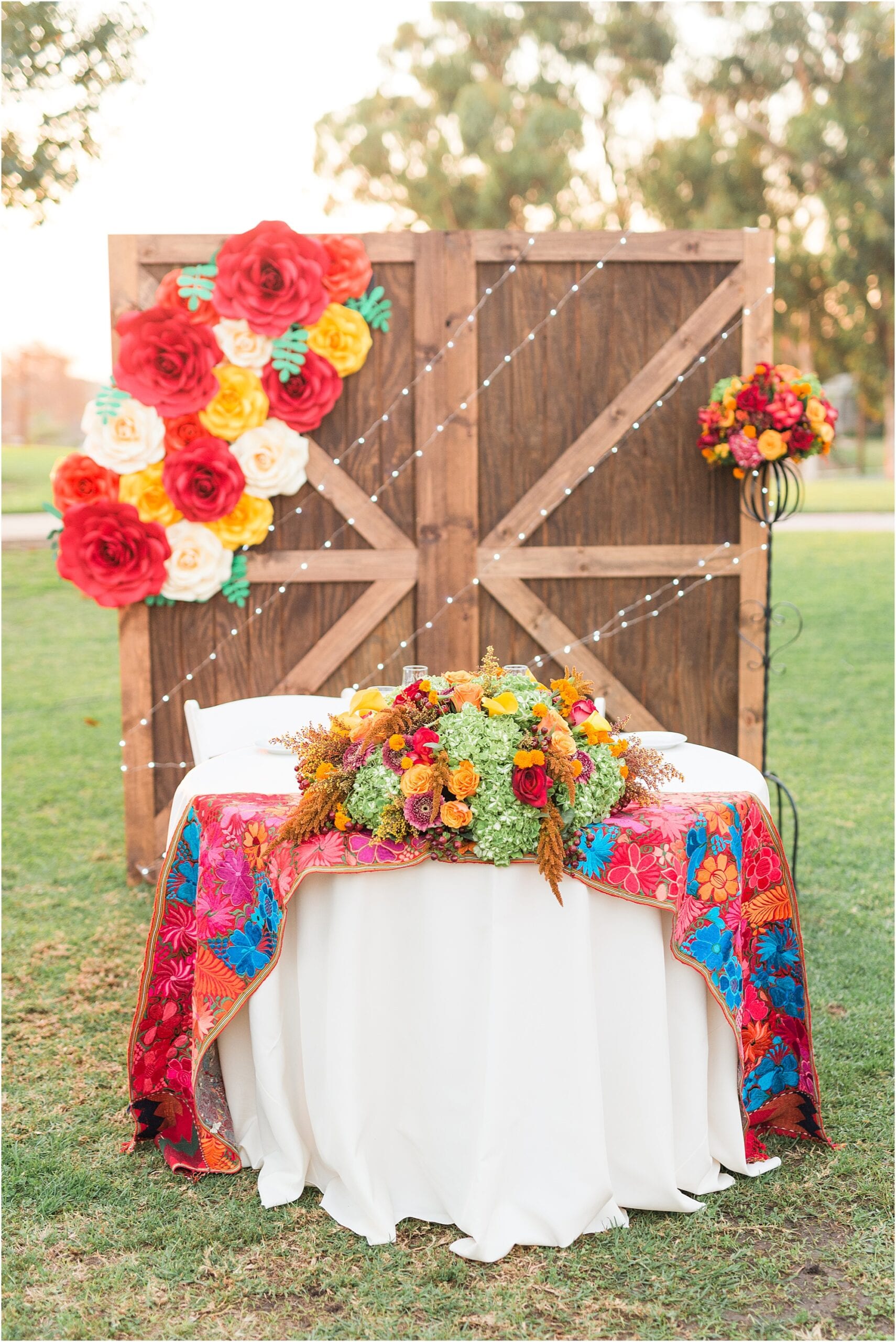 Colorful Wedding Inspiration at Muckenthaler Cultural Center