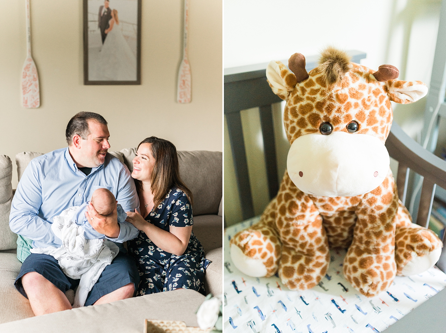 Intimate Family photos at home