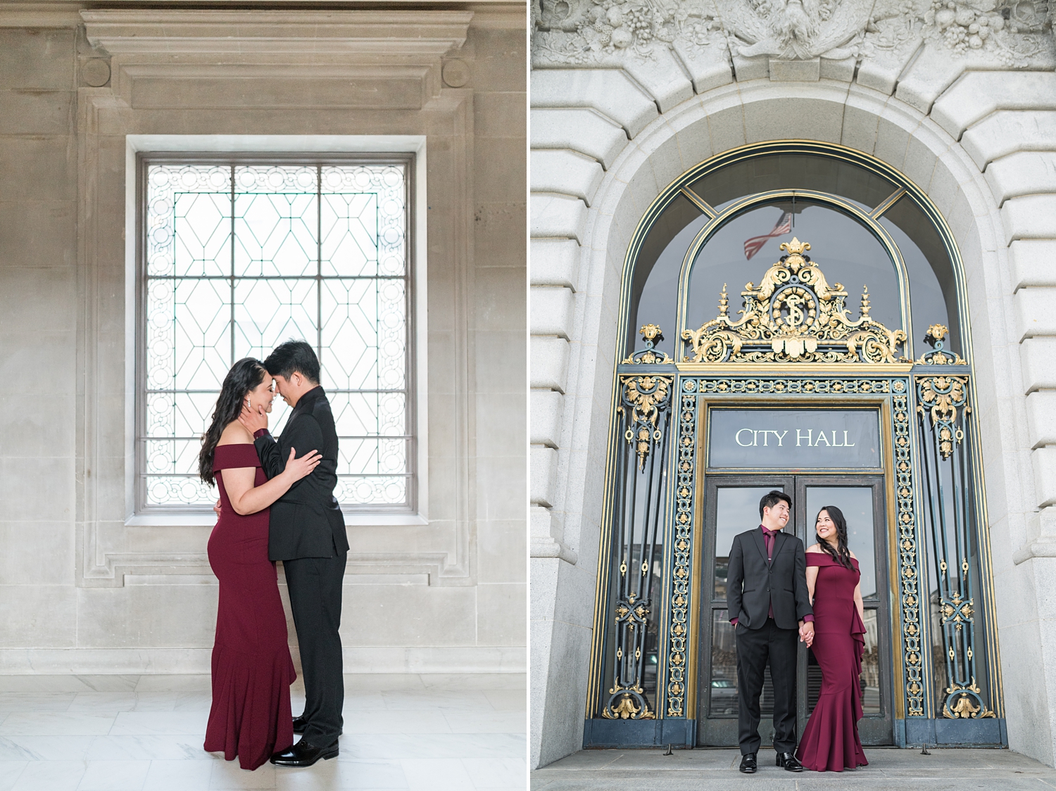 San Francisco City Hall Engagement | Golden Gate Bridge | Wedding Photographer-159.jpg