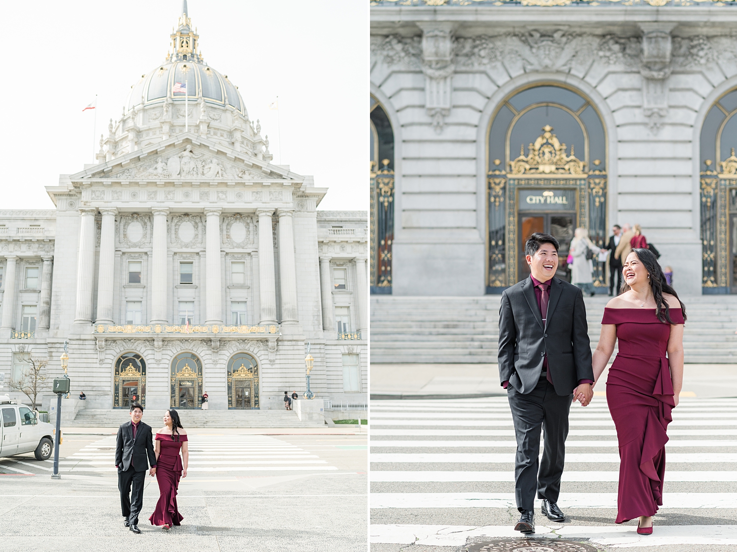 San Francisco City Hall Engagement | Golden Gate Bridge | Wedding Photographer-172.jpg