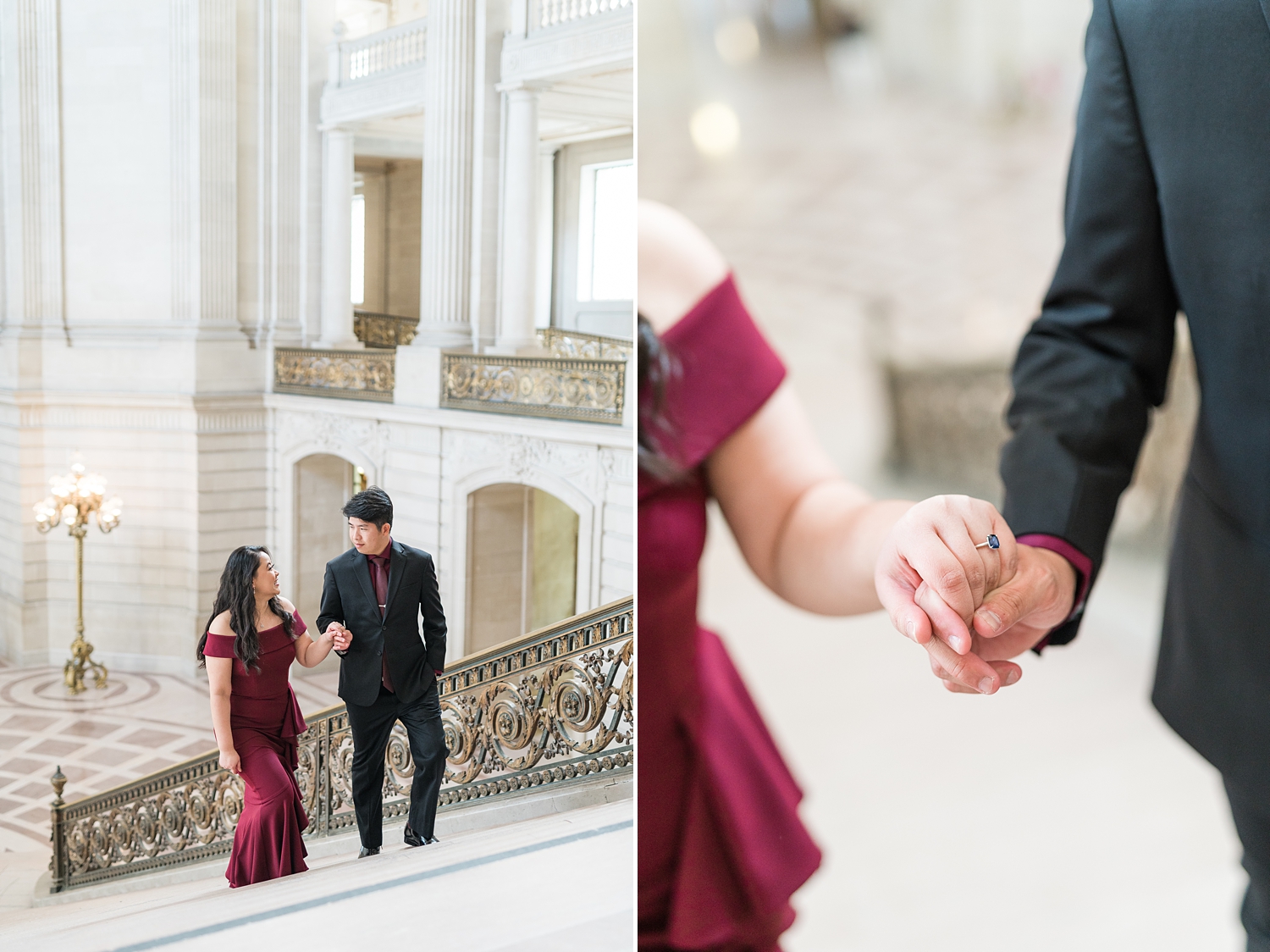 San Francisco City Hall Engagement | Golden Gate Bridge | Wedding Photographer-21.jpg