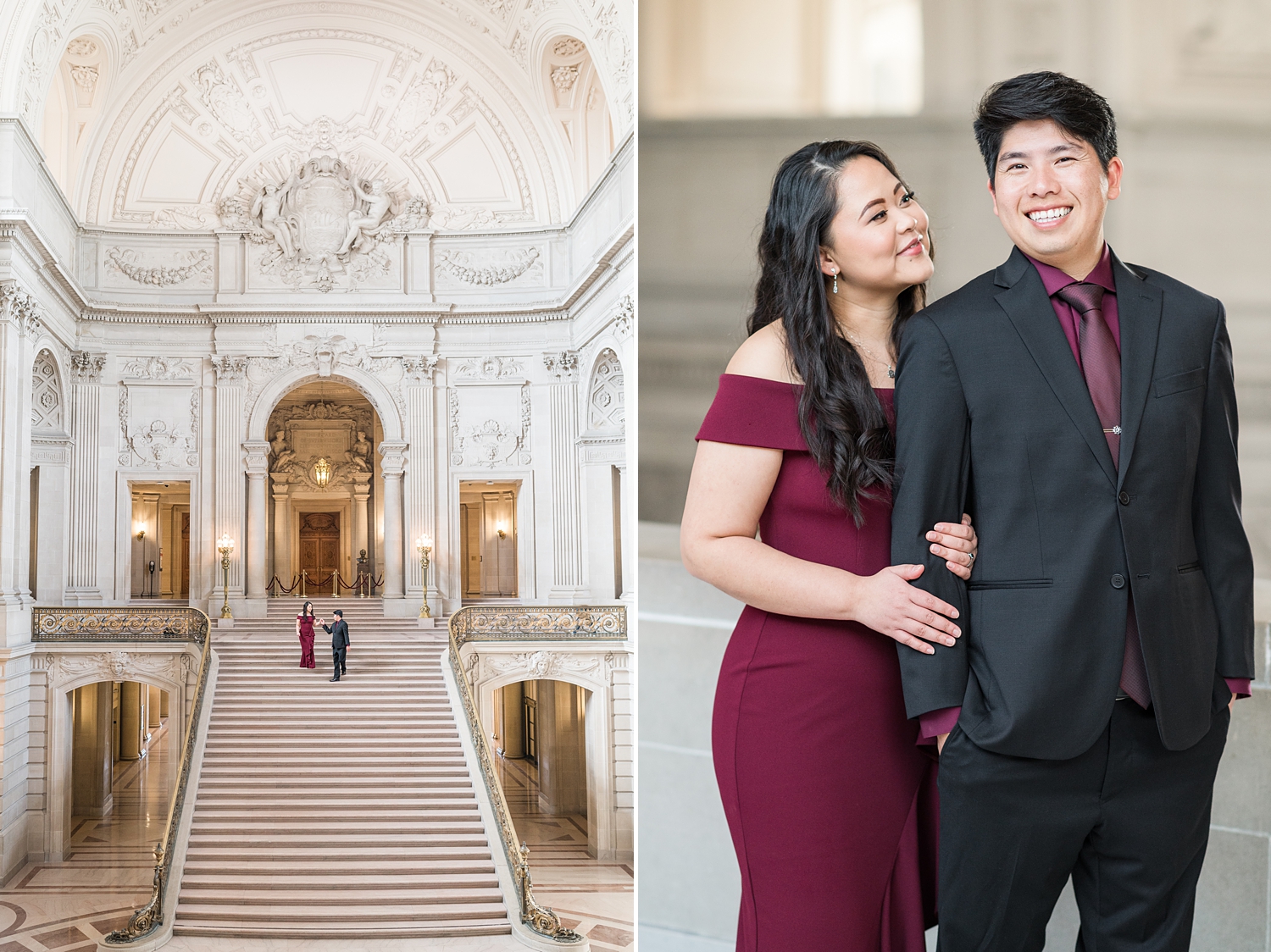 San Francisco City Hall Engagement | Golden Gate Bridge | Wedding Photographer-28.jpg