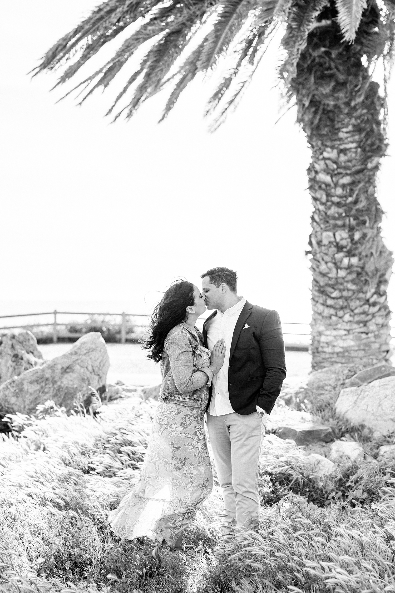 Palos Verdes Lighthouse Engagement Photos at Sunset | Wedding Photographer -12.jpg