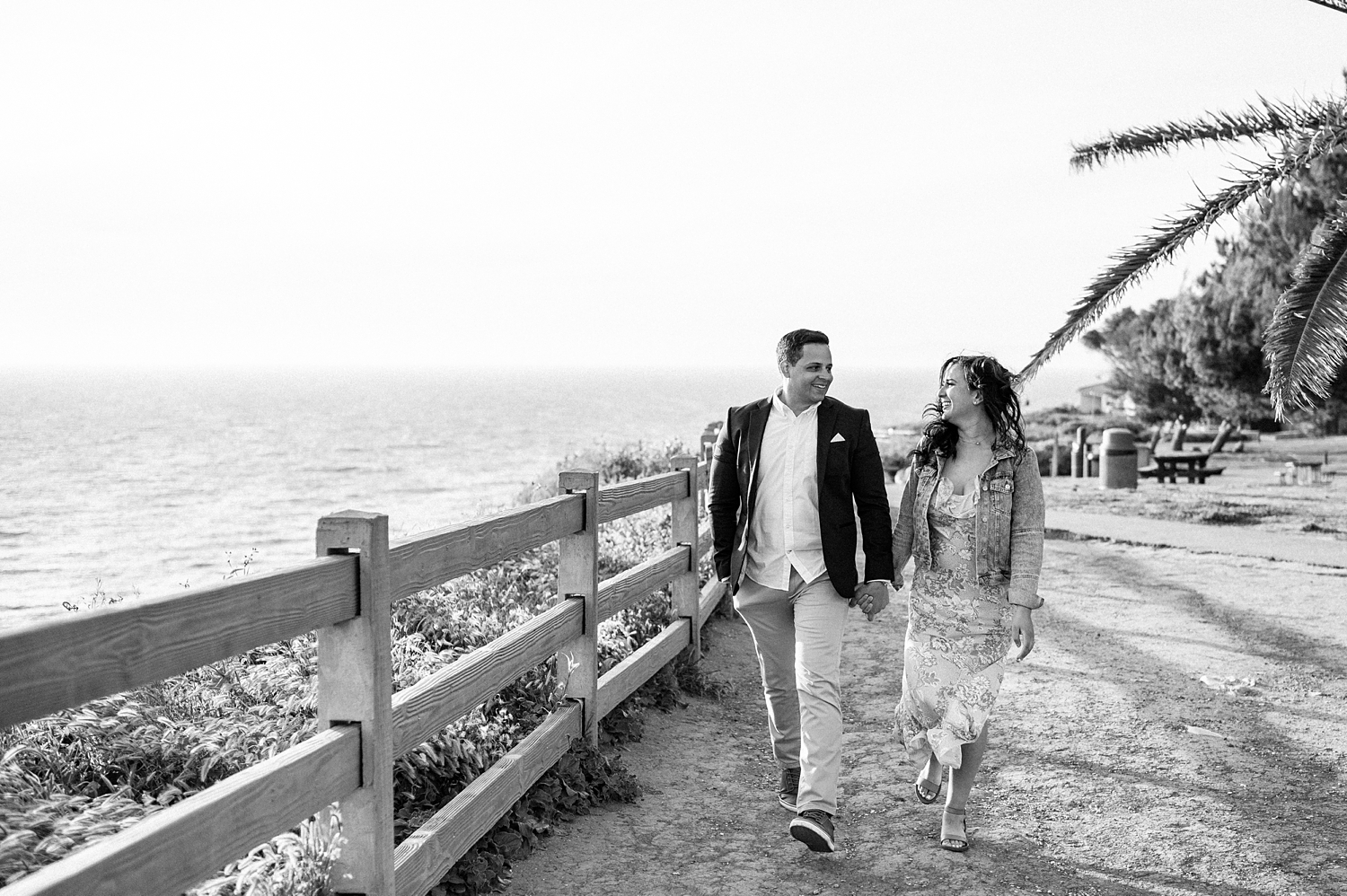 Palos Verdes Lighthouse Engagement Photos at Sunset | Wedding Photographer -160.jpg