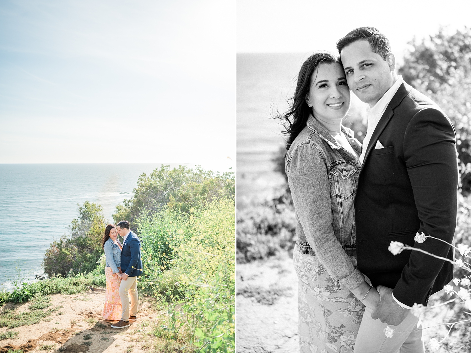 Palos Verdes Lighthouse Engagement Photos at Sunset | Wedding Photographer -30.jpg