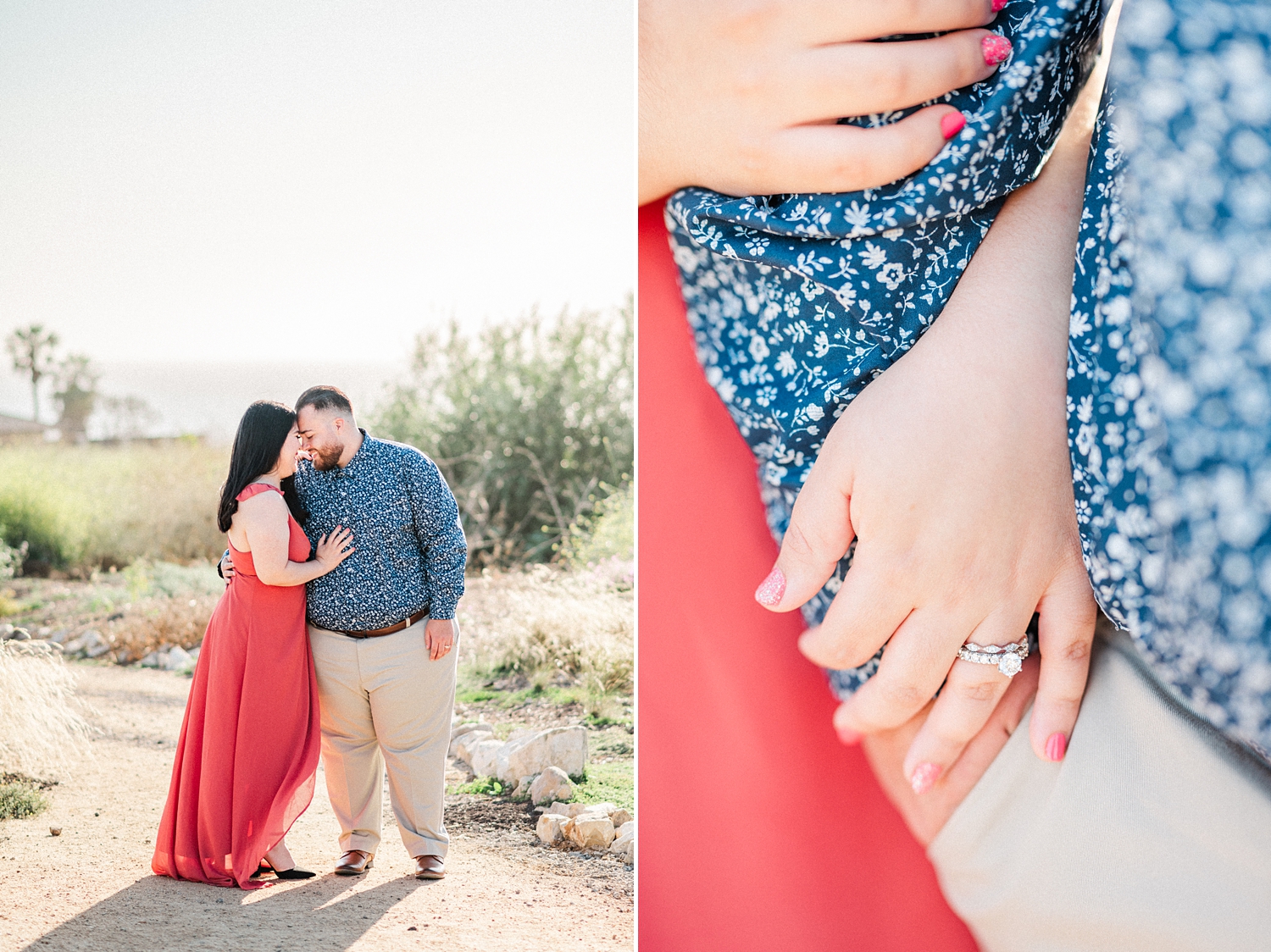 Beach Cliffs Engagement Session at Sunset | Nataly Hernandez Photography | Edwin and Susana-1.jpg