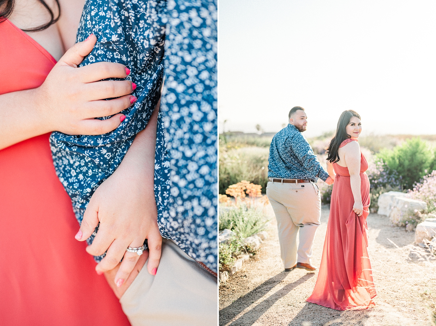 Beach Cliffs Engagement Session at Sunset | Nataly Hernandez Photography | Edwin and Susana-10.jpg