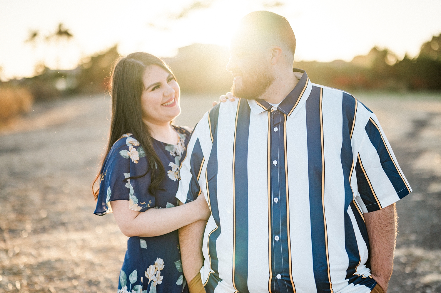 Beach Cliffs Engagement Session at Sunset | Nataly Hernandez Photography | Edwin and Susana-64.jpg