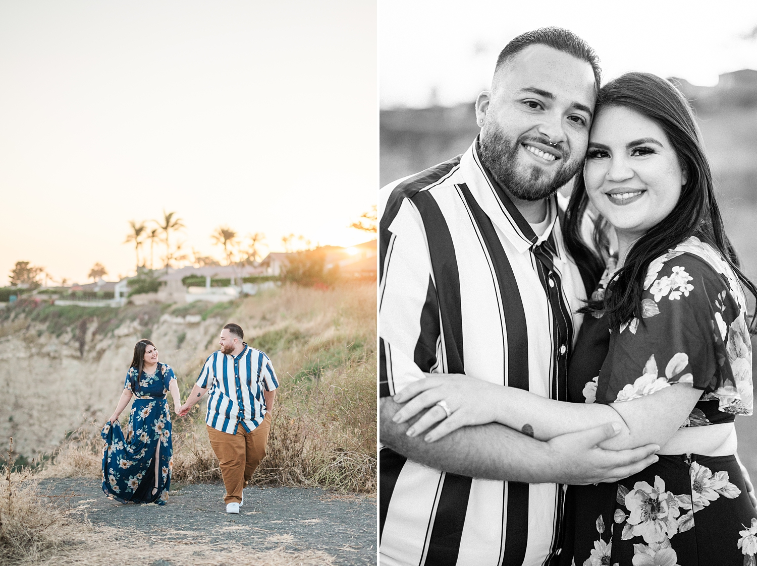Beach Cliffs Engagement Session at Sunset | Nataly Hernandez Photography | Edwin and Susana-84.jpg