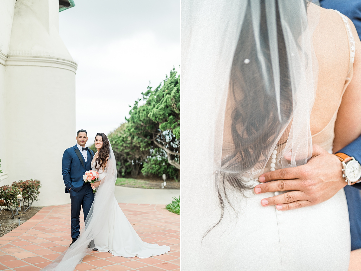 The Neighborhood Church | Palos Verdes Estates Wedding Photographer | Rainy wedding day | beach wedding -41.jpg