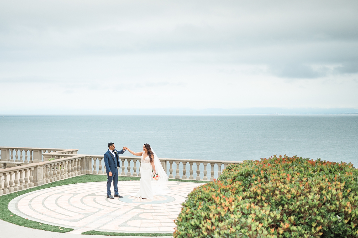The Neighborhood Church | Palos Verdes Estates Wedding Photographer | Rainy wedding day | beach wedding -76.jpg