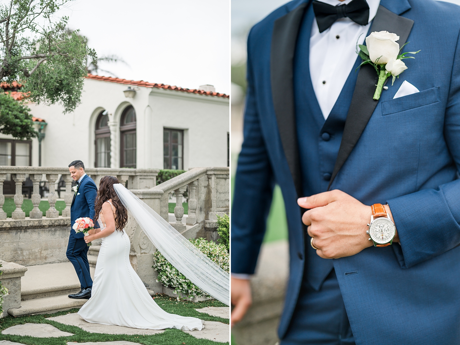 The Neighborhood Church | Palos Verdes Estates Wedding Photographer | Rainy wedding day | beach wedding -91.jpg
