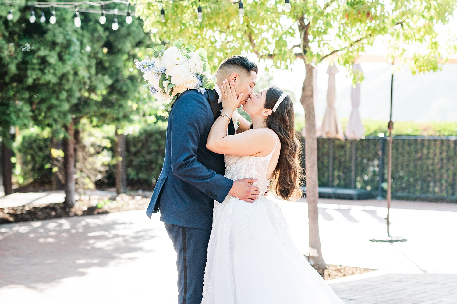 Burbank Wedding Photographer | Castaway | Los Angeles Wedding | Dusty blue and black tie | Nataly Hernandez Photography-115.jpg