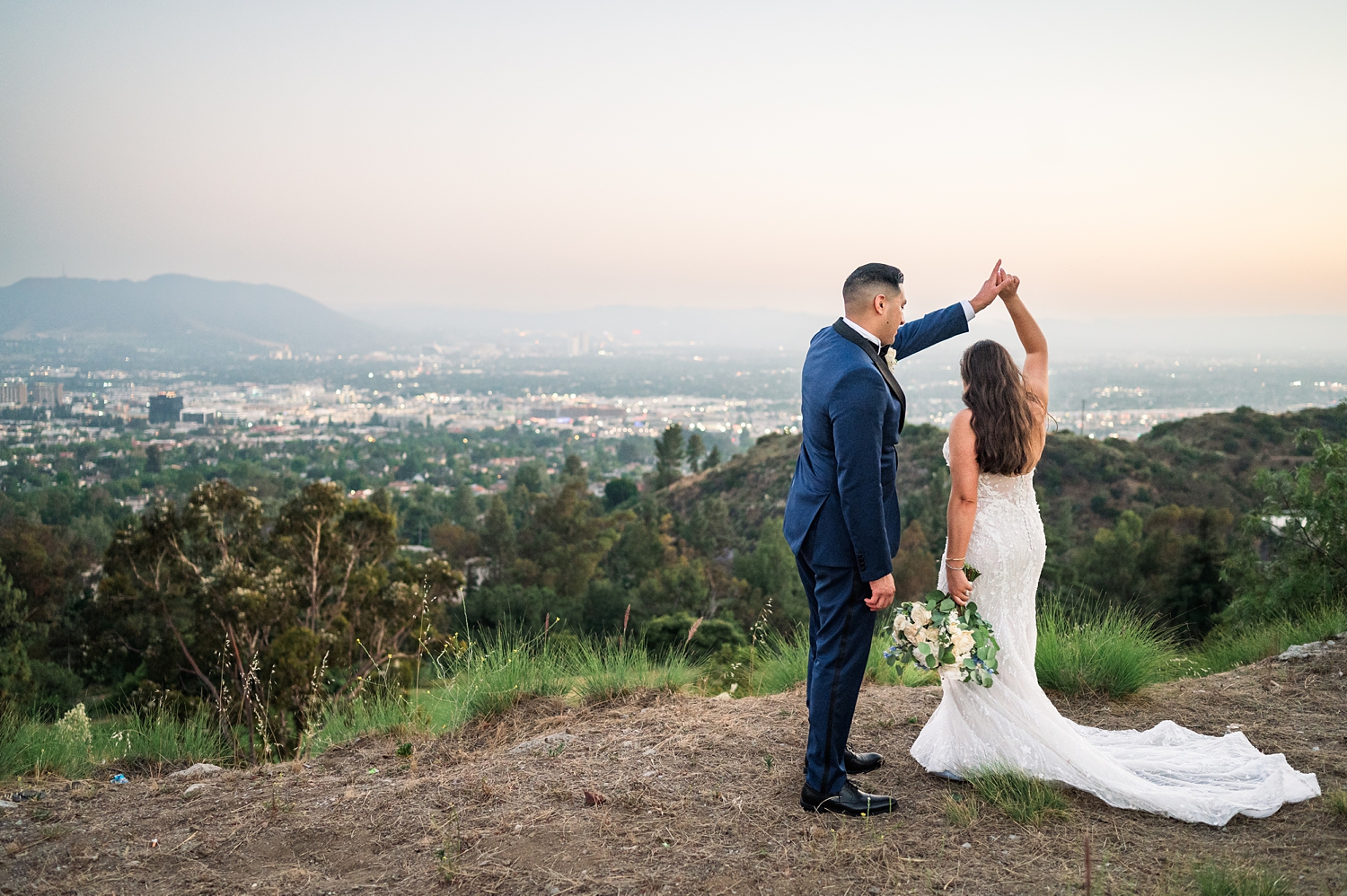 Burbank Wedding Photographer | Castaway | Los Angeles Wedding | Dusty blue and black tie | Nataly Hernandez Photography-192.jpg