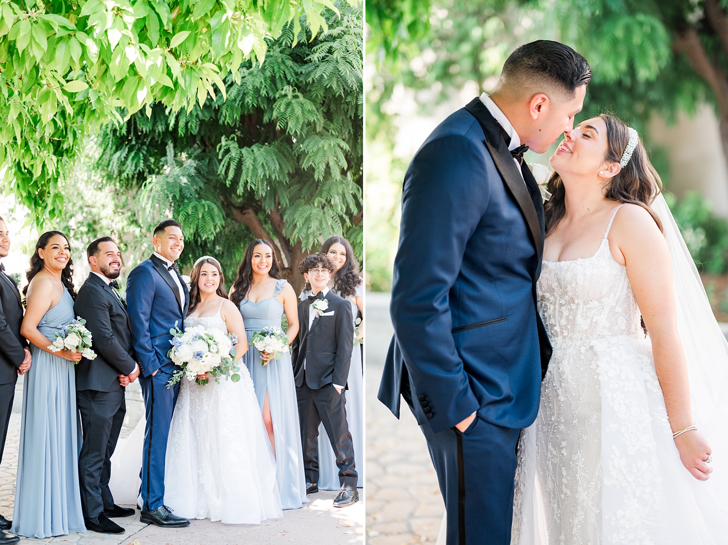 Burbank Wedding Photographer | Castaway | Los Angeles Wedding | Dusty blue and black tie | Nataly Hernandez Photography-76.jpg