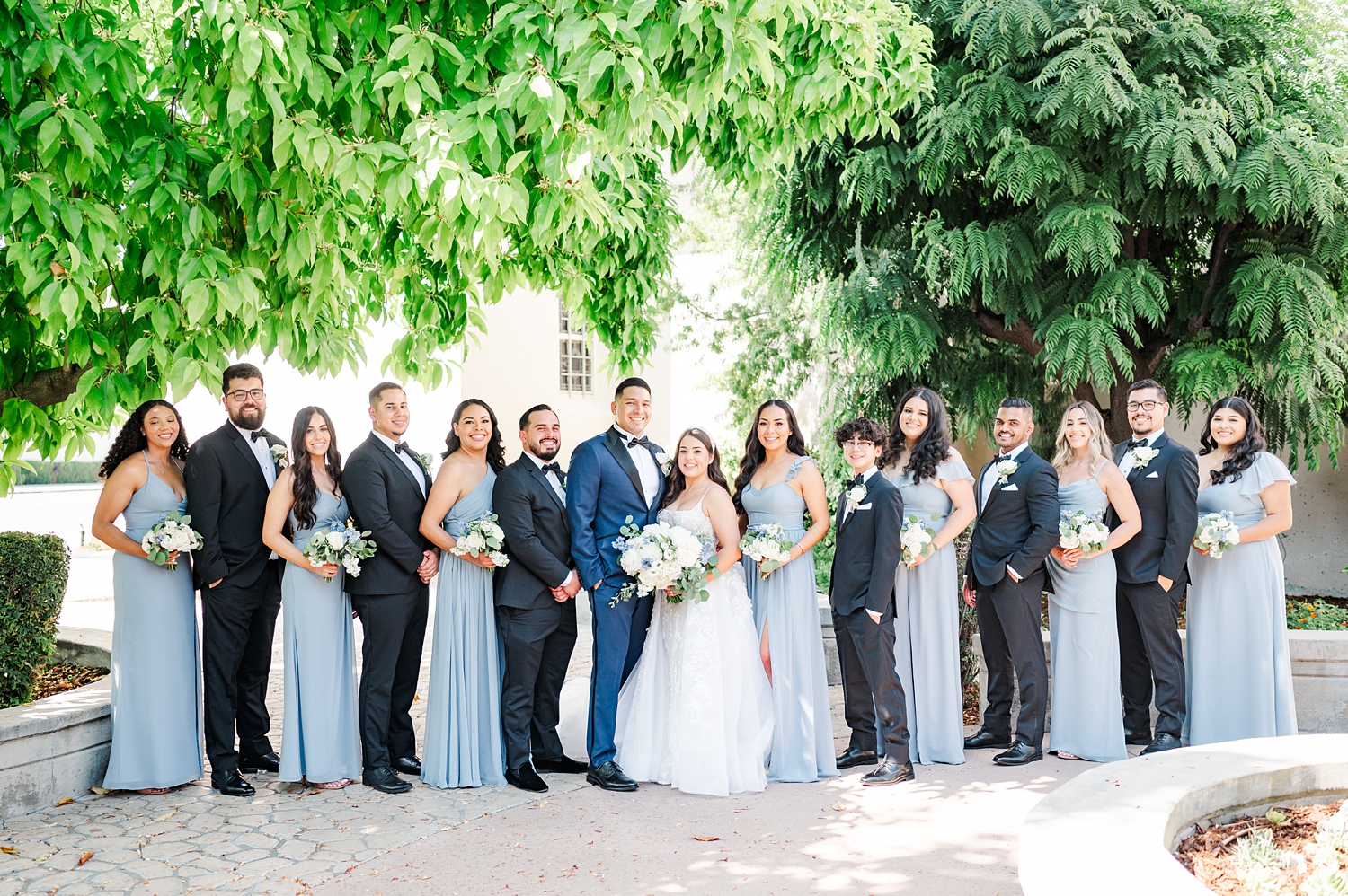 Burbank Wedding Photographer | Castaway | Los Angeles Wedding | Dusty blue and black tie | Nataly Hernandez Photography-77.jpg