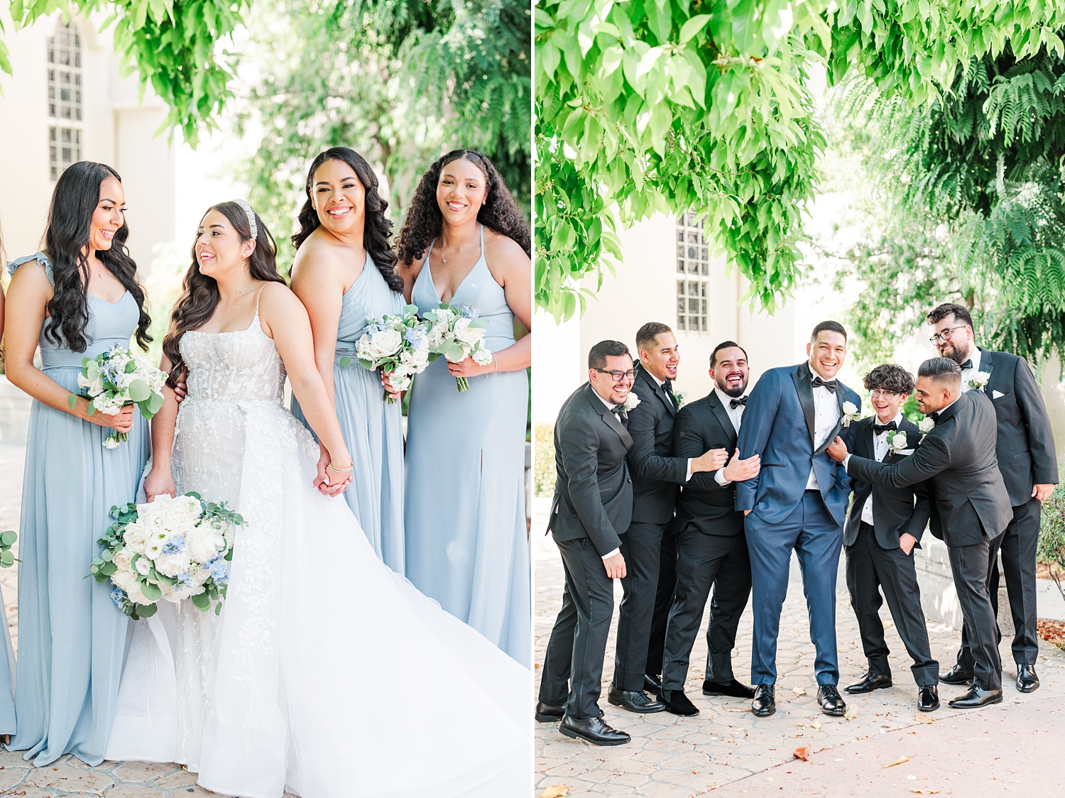 Burbank Wedding Photographer | Castaway | Los Angeles Wedding | Dusty blue and black tie | Nataly Hernandez Photography-85.jpg