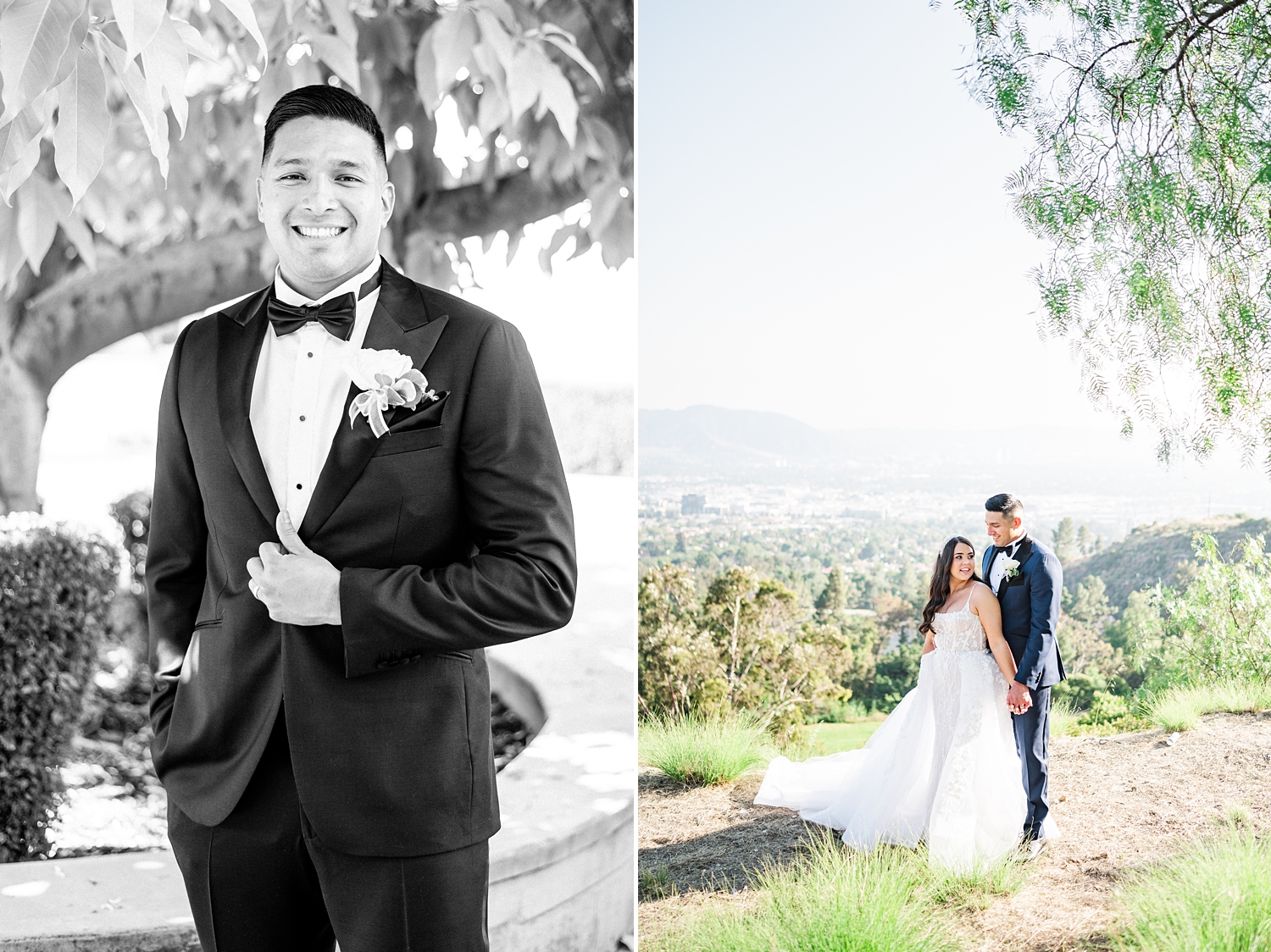 Burbank Wedding Photographer | Castaway | Los Angeles Wedding | Dusty blue and black tie | Nataly Hernandez Photography-87.jpg