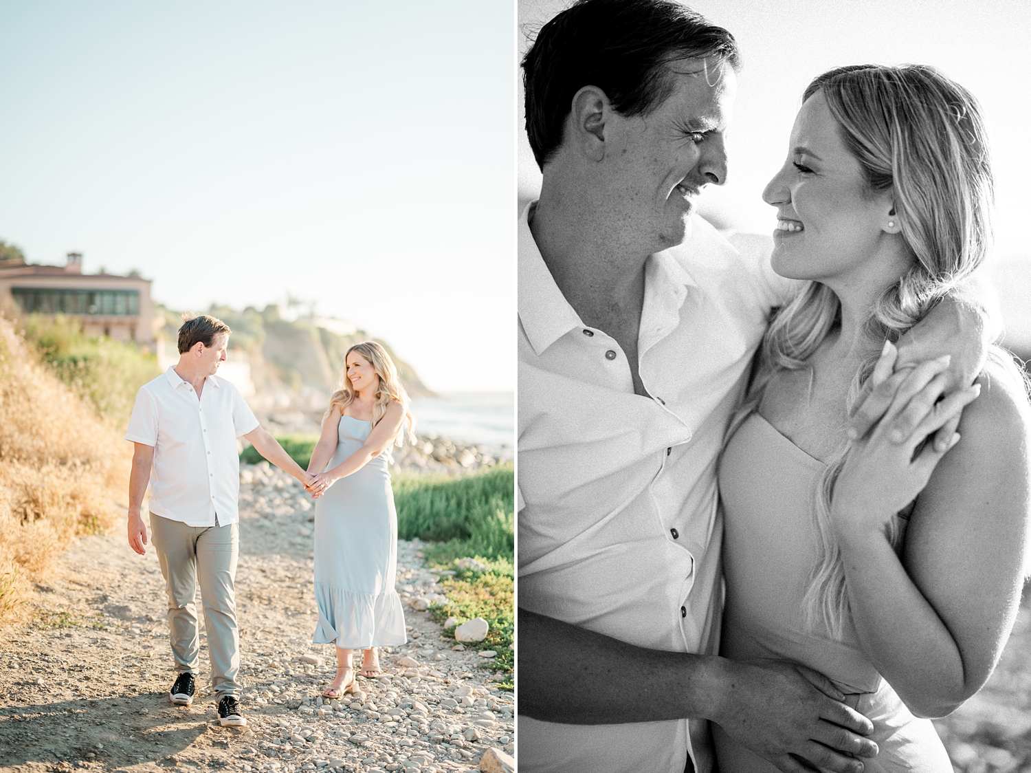 Nataly Hernandez Photography | Palos Verdes Estates Engagement Session | Romantic | Beach | Sunset | Film | Editorial | Fine Art Wedding Photographer -52.jpg