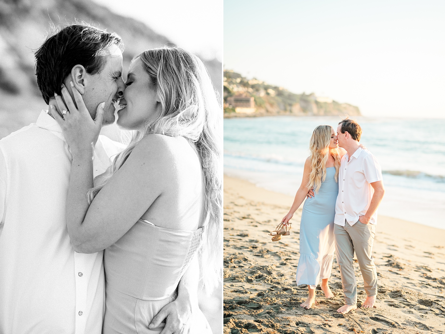 Nataly Hernandez Photography | Palos Verdes Estates Engagement Session | Romantic | Beach | Sunset | Film | Editorial | Fine Art Wedding Photographer -73.jpg
