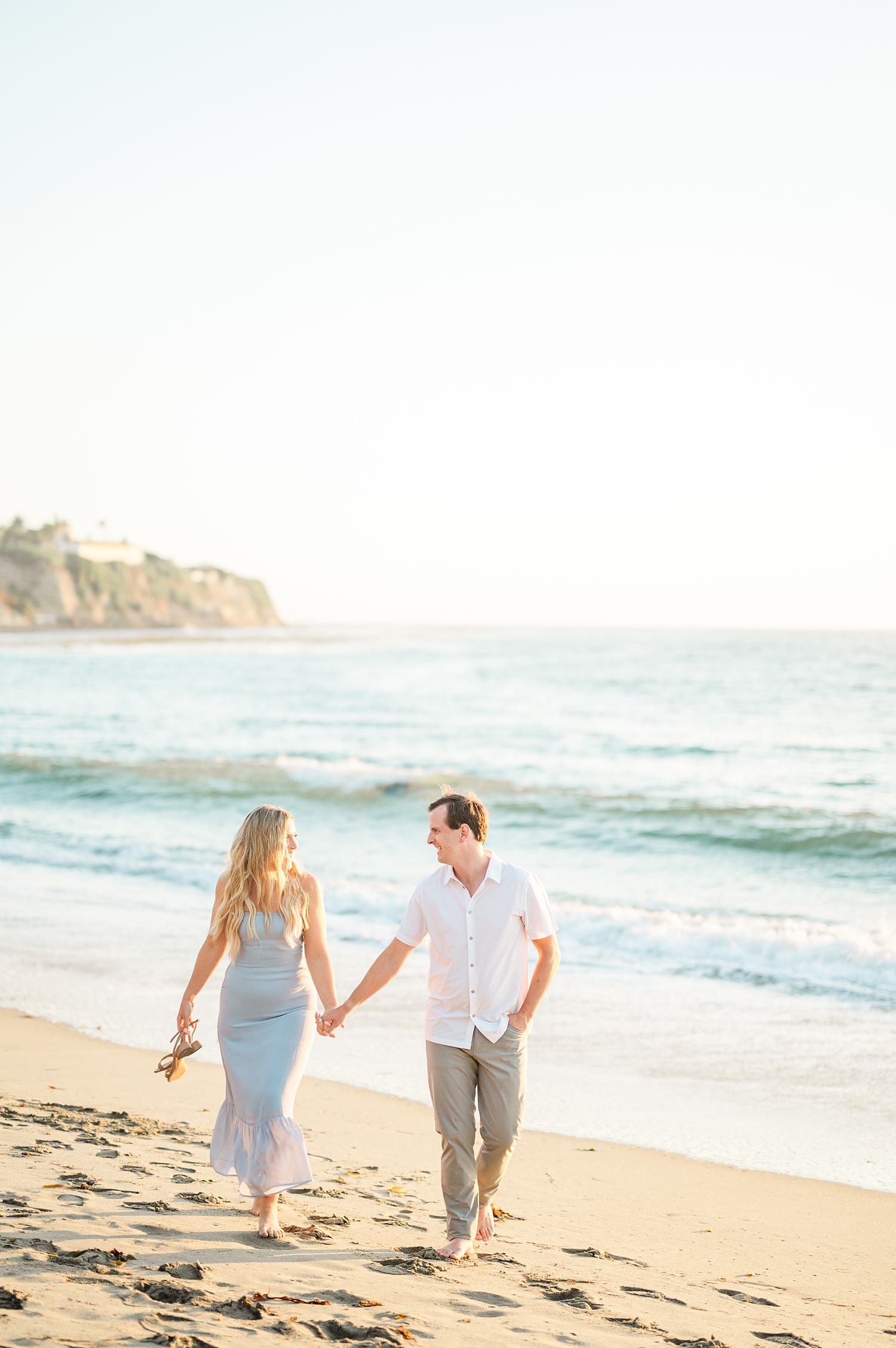 Nataly Hernandez Photography | Palos Verdes Estates Engagement Session | Romantic | Beach | Sunset | Film | Editorial | Fine Art Wedding Photographer -78.jpg