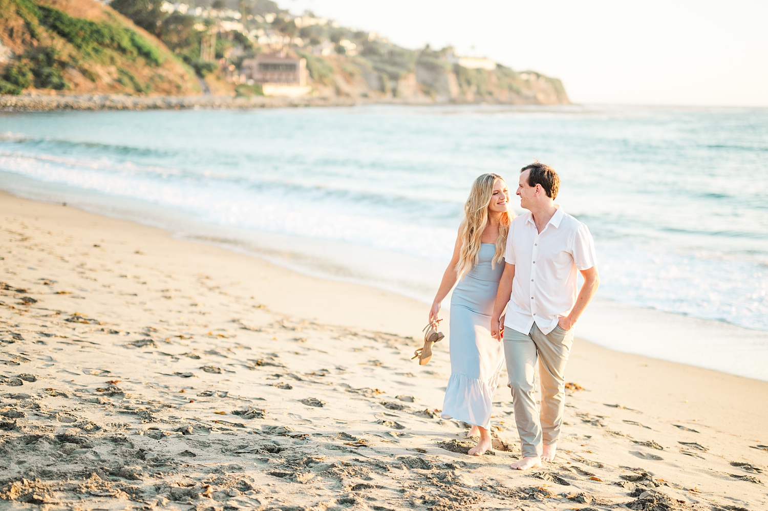 Nataly Hernandez Photography | Palos Verdes Estates Engagement Session | Romantic | Beach | Sunset | Film | Editorial | Fine Art Wedding Photographer -79.jpg