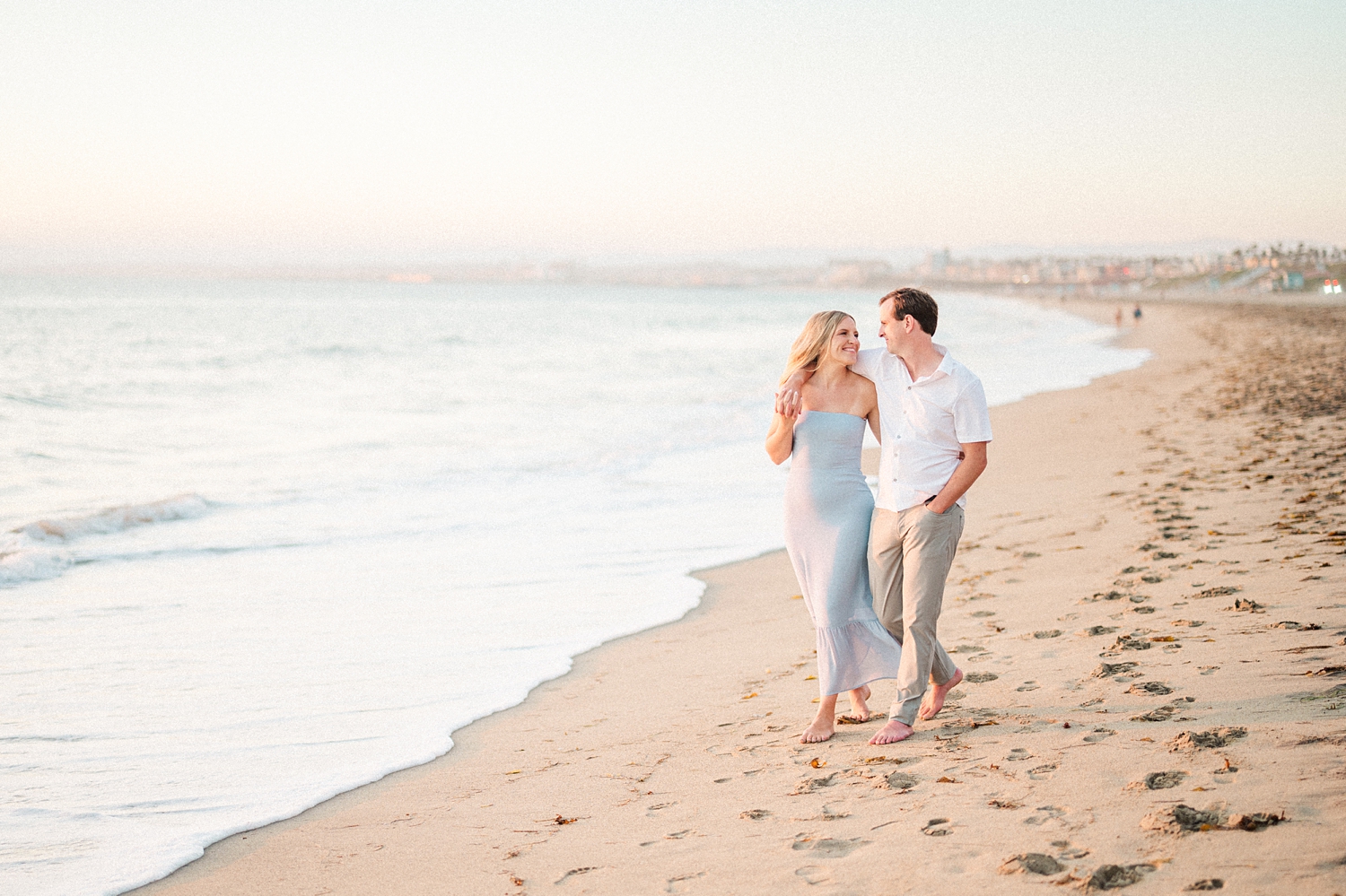 Nataly Hernandez Photography | Palos Verdes Estates Engagement Session | Romantic | Beach | Sunset | Film | Editorial | Fine Art Wedding Photographer -92.jpg