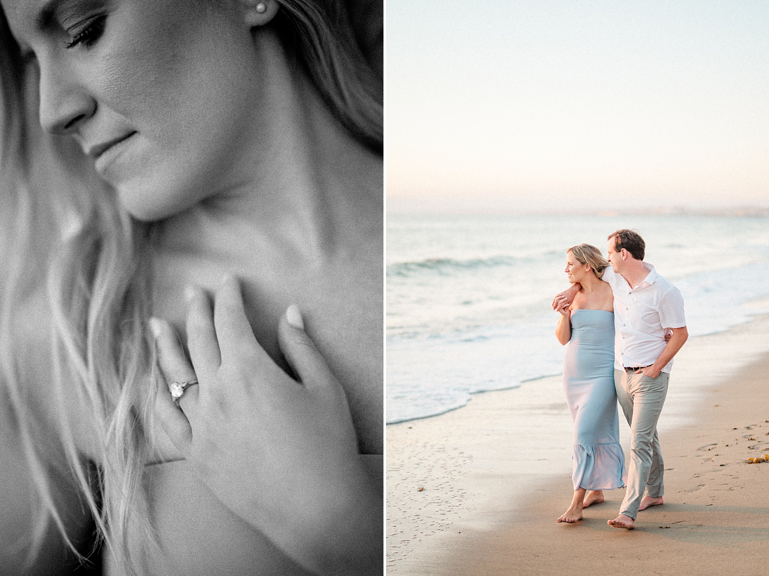 Nataly Hernandez Photography | Palos Verdes Estates Engagement Session | Romantic | Beach | Sunset | Film | Editorial | Fine Art Wedding Photographer -98.jpg