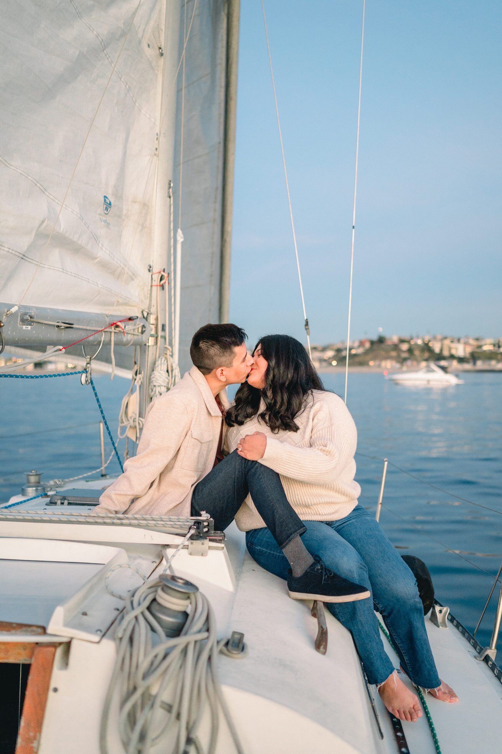 romantic engagement photos 