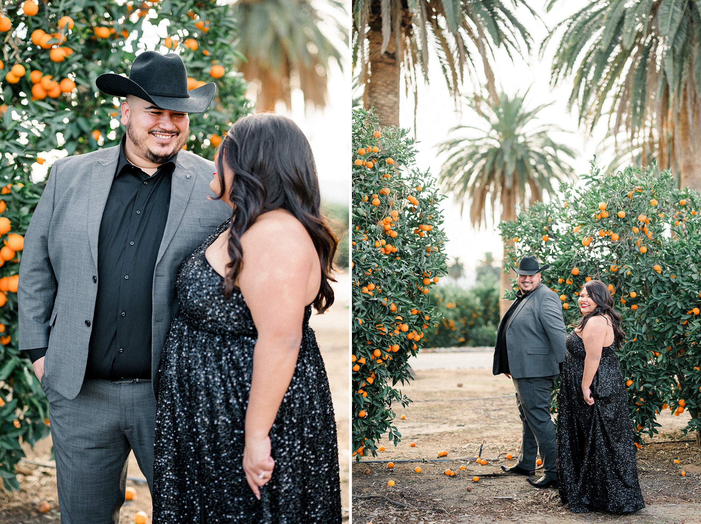 Downtown Riverside Engagement Session at California Citrus State Park