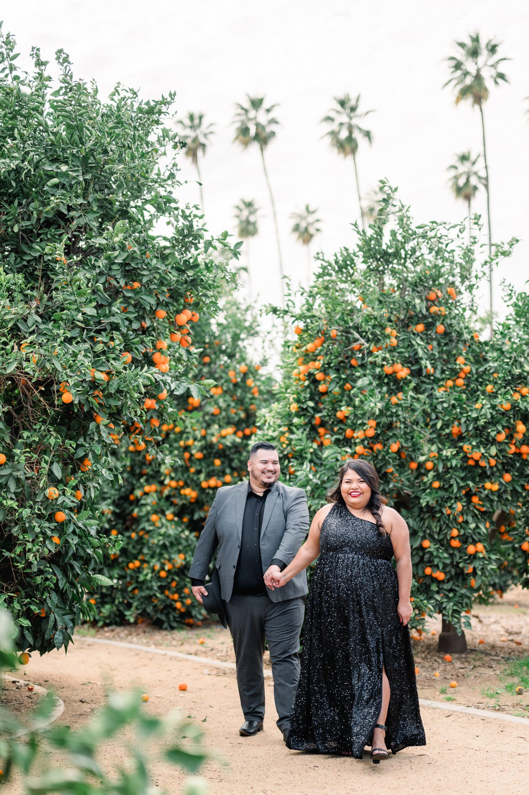 Downtown Riverside Engagement Session at California Citrus State Park